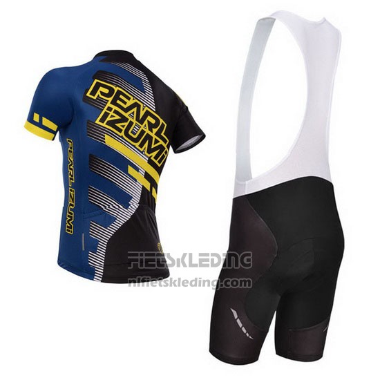 2014 Fietskleding Pearl Izumi Zwart en Geel Korte Mouwen en Koersbroek